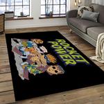 rocket power action cartoon retangle carpet area rug home decor best gift for fan and friends dark room rp4