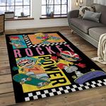 rocket power action cartoon retangle carpet area rug home decor best gift for fan and friends dark room rp7