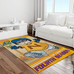 rocket power action cartoon retangle carpet area rug home decor best gift for fan and friends light room rp10