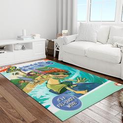 rocket power action cartoon retangle carpet area rug home decor best gift for fan and friends light room rp11