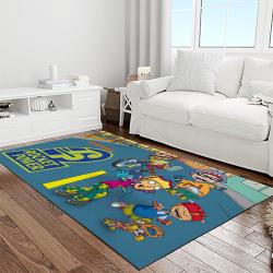 rocket power action cartoon retangle carpet area rug home decor best gift for fan and friends light room rp15