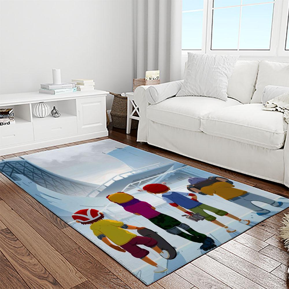 Rocket Power Action Cartoon Retangle Carpet Area Rug Home Decor Best Gift For Fan And Friends RP25 1 rocket power action cartoon retangle carpet area rug home decor best gift for fan and friends light room rp25