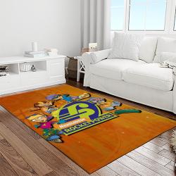 rocket power action cartoon retangle carpet area rug home decor best gift for fan and friends light room rp28