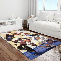 rocket power action cartoon retangle carpet area rug home decor best gift for fan and friends light room rp33