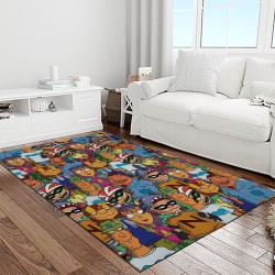 rocket power action cartoon retangle carpet area rug home decor best gift for fan and friends light room rp37