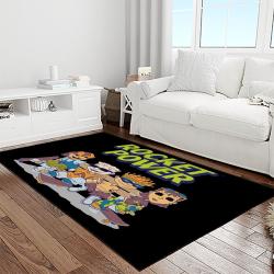 rocket power action cartoon retangle carpet area rug home decor best gift for fan and friends light room rp4