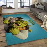 shrek cartoon characters carpet area rug home decor gift best present for friends dark room sk11