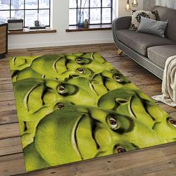 Shrek Cartoon Characters Carpet Area Rug Home Decor Gift Best Present For Friends SK18