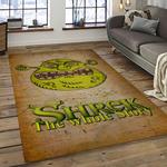 shrek cartoon characters carpet area rug home decor gift best present for friends dark room sk23