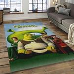 shrek cartoon characters carpet area rug home decor gift best present for friends dark room sk28