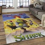 shrek cartoon characters carpet area rug home decor gift best present for friends dark room sk29