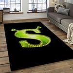 shrek cartoon characters carpet area rug home decor gift best present for friends dark room sk7
