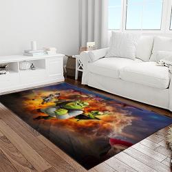 shrek cartoon characters carpet area rug home decor gift best present for friends light room sk17