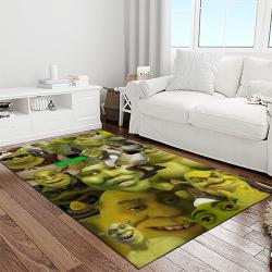 shrek cartoon characters carpet area rug home decor gift best present for friends light room sk20