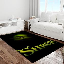 shrek cartoon characters carpet area rug home decor gift best present for friends light room sk22