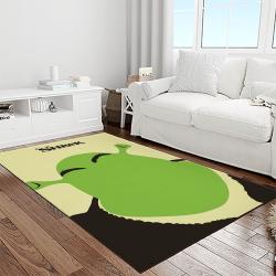 shrek cartoon characters carpet area rug home decor gift best present for friends light room sk27