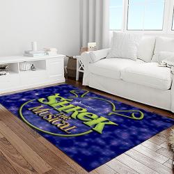 shrek cartoon characters carpet area rug home decor gift best present for friends light room sk4