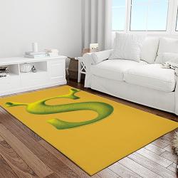 shrek cartoon characters carpet area rug home decor gift best present for friends light room sk8