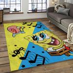 spongebob squarepants cartoon tv show retangle carpet area rug home decor best gift for family dark room ssp13