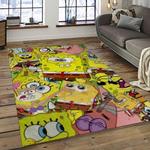 spongebob squarepants cartoon tv show retangle carpet area rug home decor best gift for family dark room ssp15