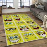 spongebob squarepants cartoon tv show retangle carpet area rug home decor best gift for family dark room ssp17