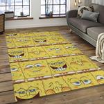spongebob squarepants cartoon tv show retangle carpet area rug home decor best gift for family dark room ssp19