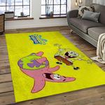 spongebob squarepants cartoon tv show retangle carpet area rug home decor best gift for family dark room ssp39