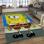 spongebob squarepants cartoon tv show retangle carpet area rug home decor best gift for family dark room ssp44