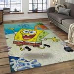 spongebob squarepants cartoon tv show retangle carpet area rug home decor best gift for family dark room ssp45