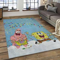 SpongeBob SquarePants Cartoon TV Show Retangle Carpet Area Rug Home Decor Best Gift For Family SSP5