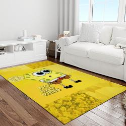spongebob squarepants cartoon tv show retangle carpet area rug home decor best gift for family light room ssp16