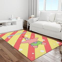 spongebob squarepants cartoon tv show retangle carpet area rug home decor best gift for family light room ssp2