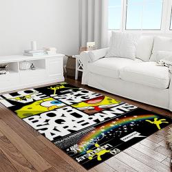 spongebob squarepants cartoon tv show retangle carpet area rug home decor best gift for family light room ssp22