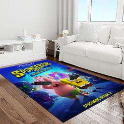 spongebob squarepants cartoon tv show retangle carpet area rug home decor best gift for family light room ssp26