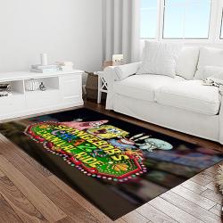 spongebob squarepants cartoon tv show retangle carpet area rug home decor best gift for family light room ssp29