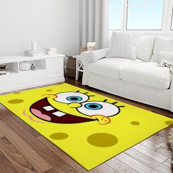spongebob squarepants cartoon tv show retangle carpet area rug home decor best gift for family light room ssp35