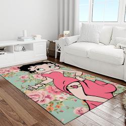 the best of betty boop cartoon character carpet area rug home decor gift best present for friends light room bobb14