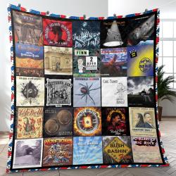 The Greatest Of Greatful Dead Cover Music Band Quilt Blanket Amazing Gift For Fans Home Decor GFD3