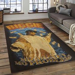 The Notorious B.I.G. Rapper Hiphop Music Rap Carpet Area Rug Home Decor Gift For Fans Gift For Friends BIG11