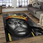 the notorious b.i.g. rapper hiphop music rap carpet area rug home decor gift for fans gift for friends dark room big29