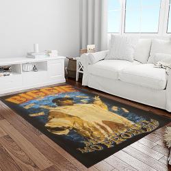 the notorious b.i.g. rapper hiphop music rap carpet area rug home decor gift for fans gift for friends light room big11