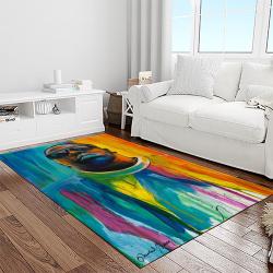 the notorious b.i.g. rapper hiphop music rap carpet area rug home decor gift for fans gift for friends light room big28