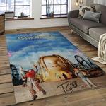 travis scott rapper hiphop music retangle carpet area rug home decor best gift for fan and friends dark room tst21