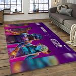 travis scott rapper hiphop music retangle carpet area rug home decor best gift for fan and friends dark room tst23