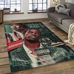 travis scott rapper hiphop music retangle carpet area rug home decor best gift for fan and friends dark room tst24