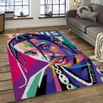 travis scott rapper hiphop music retangle carpet area rug home decor best gift for fan and friends dark room tst38