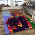 travis scott rapper hiphop music retangle carpet area rug home decor best gift for fan and friends dark room tst49