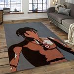 travis scott rapper hiphop music retangle carpet area rug home decor best gift for fan and friends dark room tst50