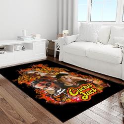 travis scott rapper hiphop music retangle carpet area rug home decor best gift for fan and friends light room tst11