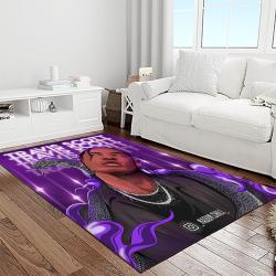 travis scott rapper hiphop music retangle carpet area rug home decor best gift for fan and friends light room tst18